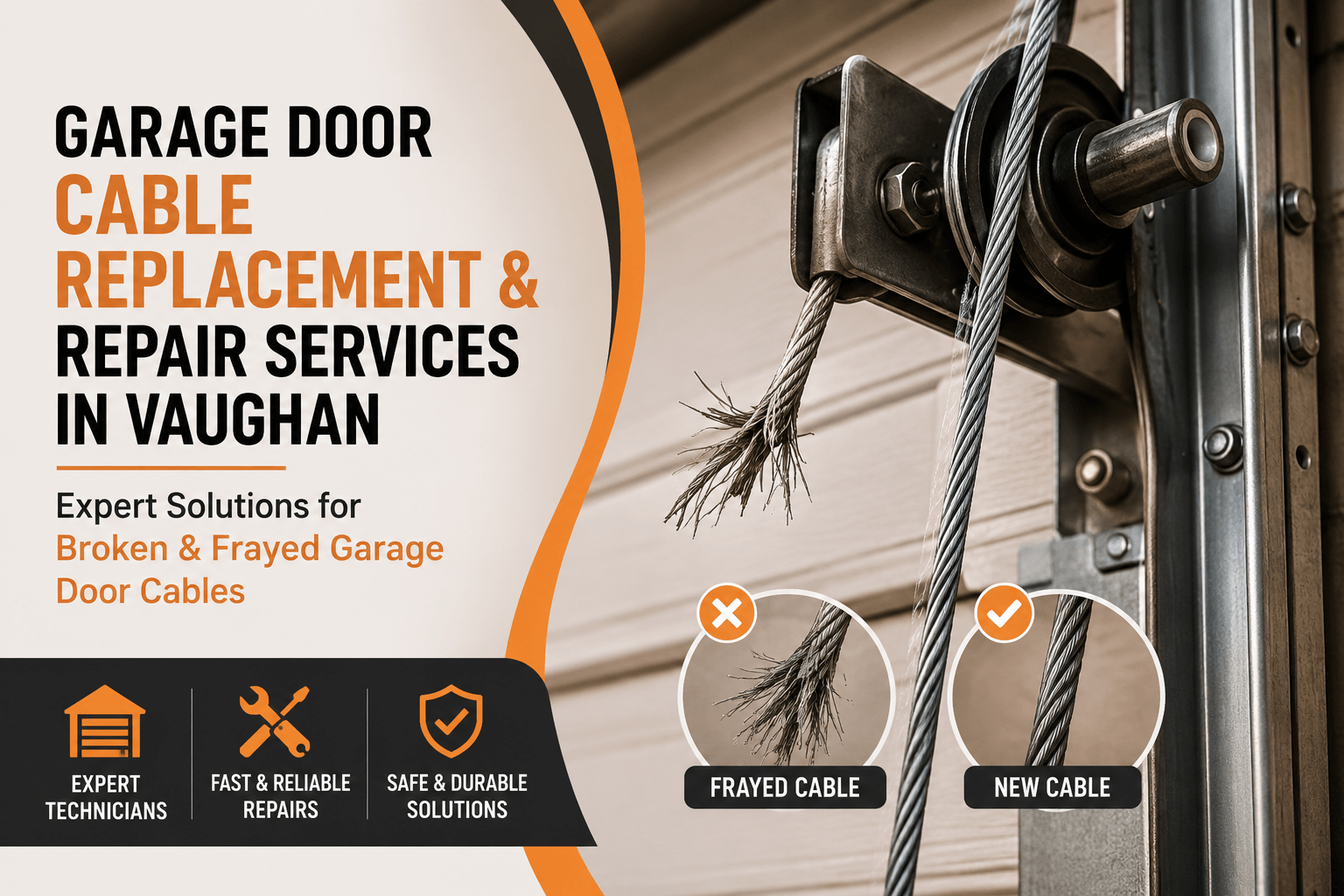 Garage Door Cable Replacement Garage Door Cable Replacement